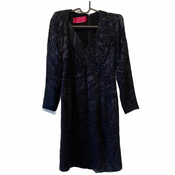 Christian Lacroix Dresses & Skirts - Christian Lacroix vintage black burnout
